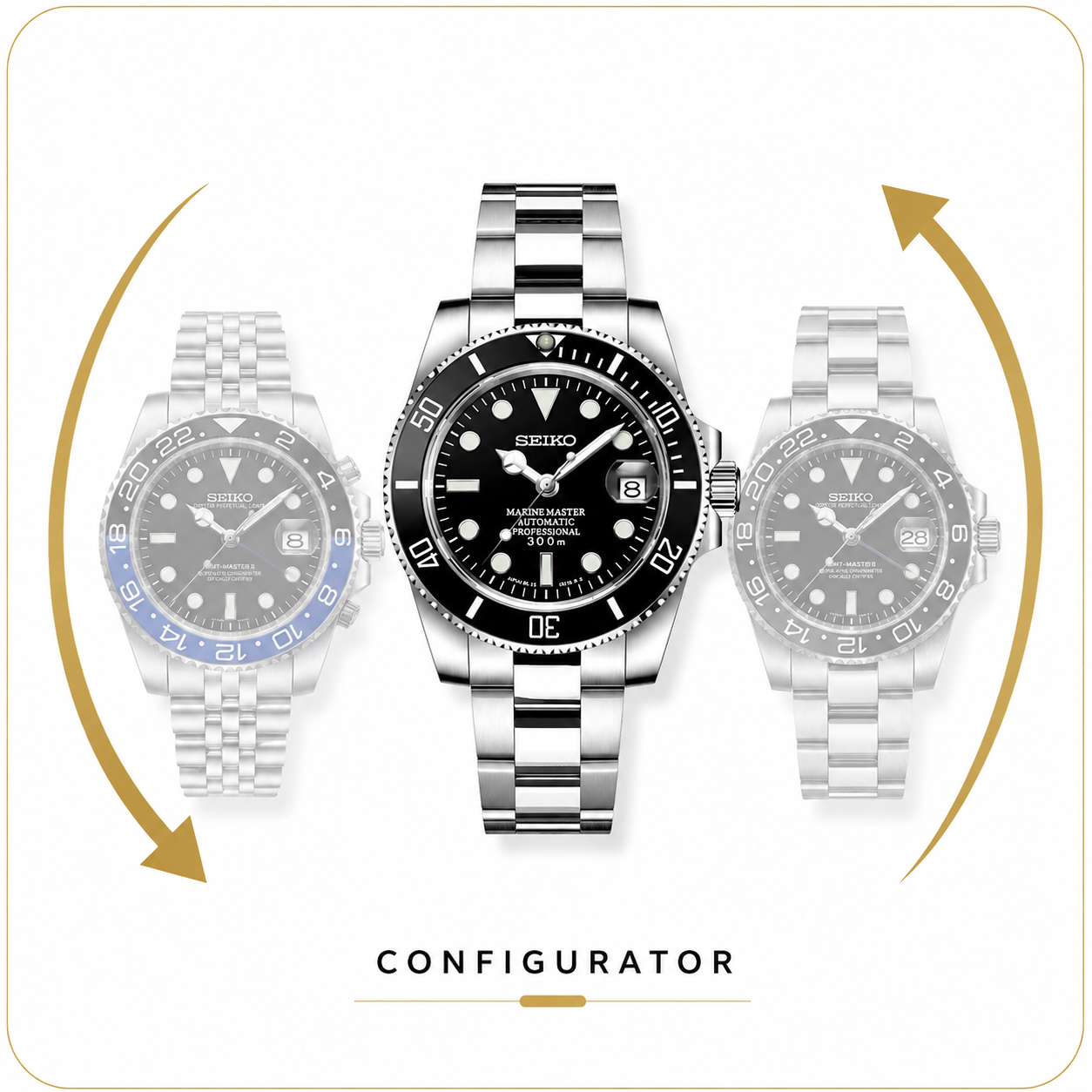 Seiko Mod Submariner/GMT/Yacht-Master Customize