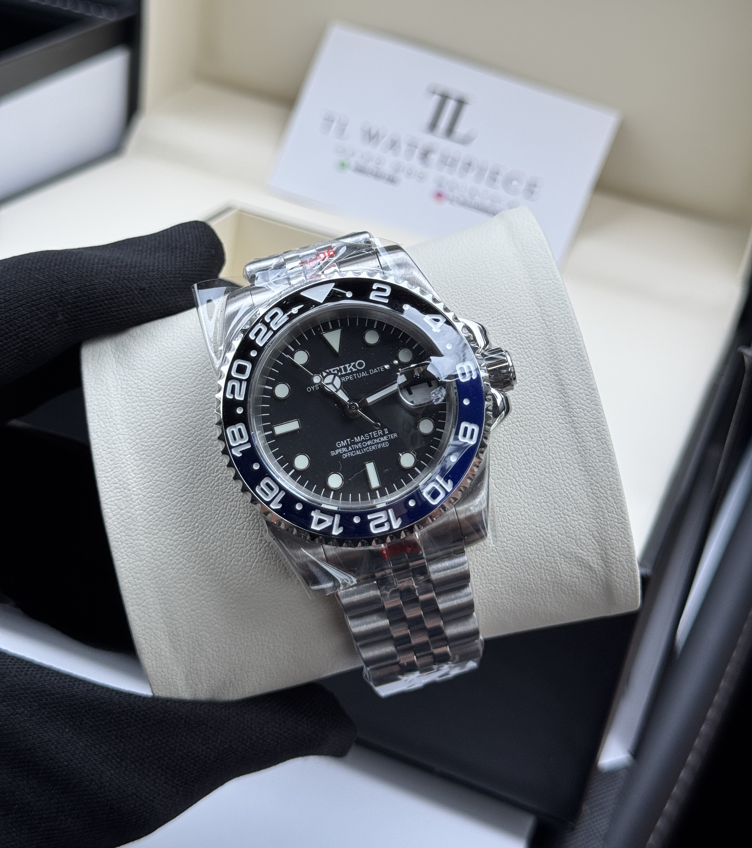 Seiko Mod GMT Master II