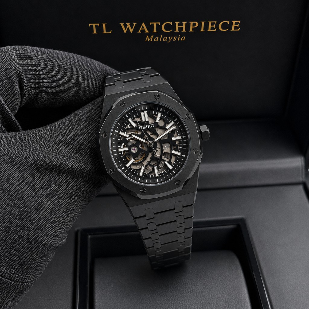 Black Series | Royal Oak Black Skeleton